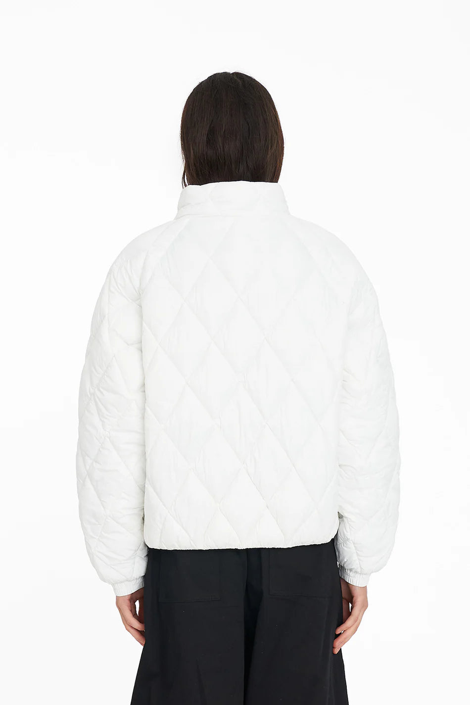 Huffer Quilted Loft Jacket White