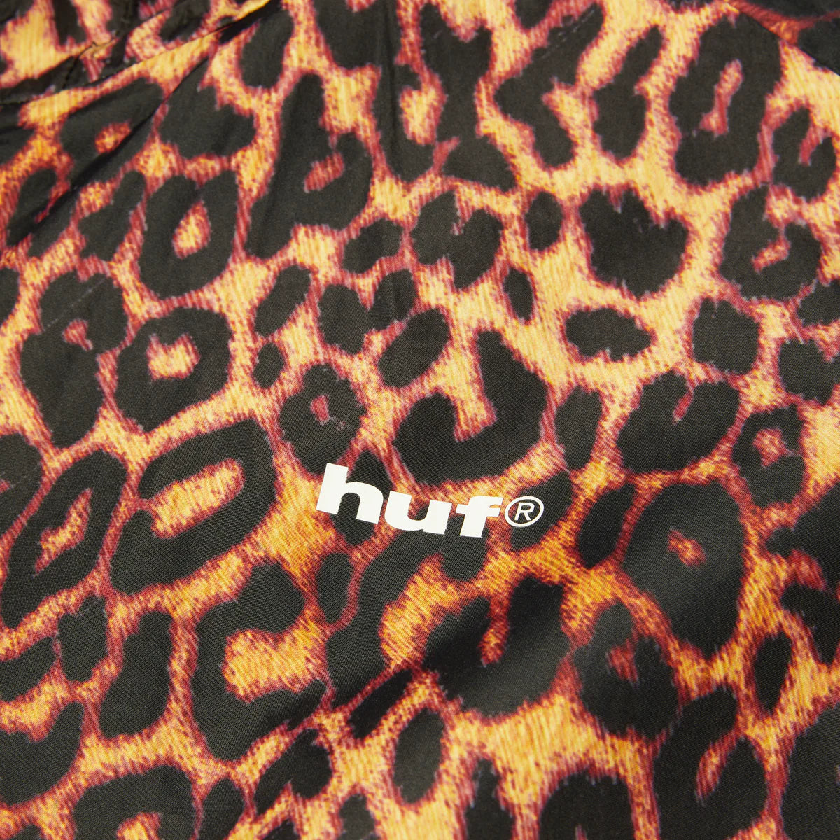 HUF Rainer Printed Shell Jacket Brown