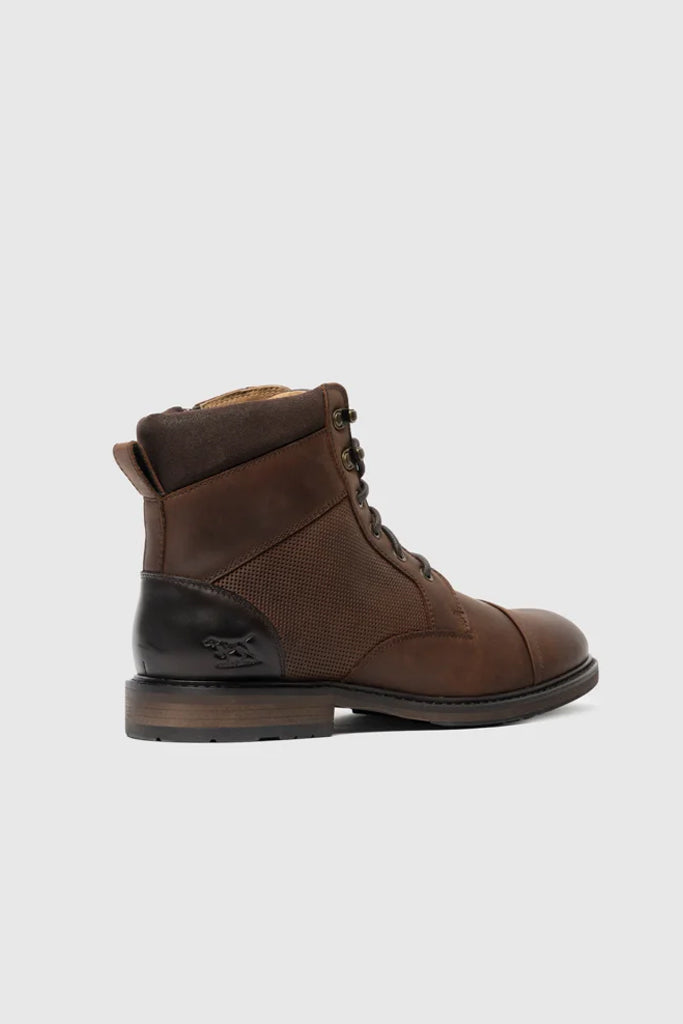 Rodd & Gunn Durham Military Boot · Redwood