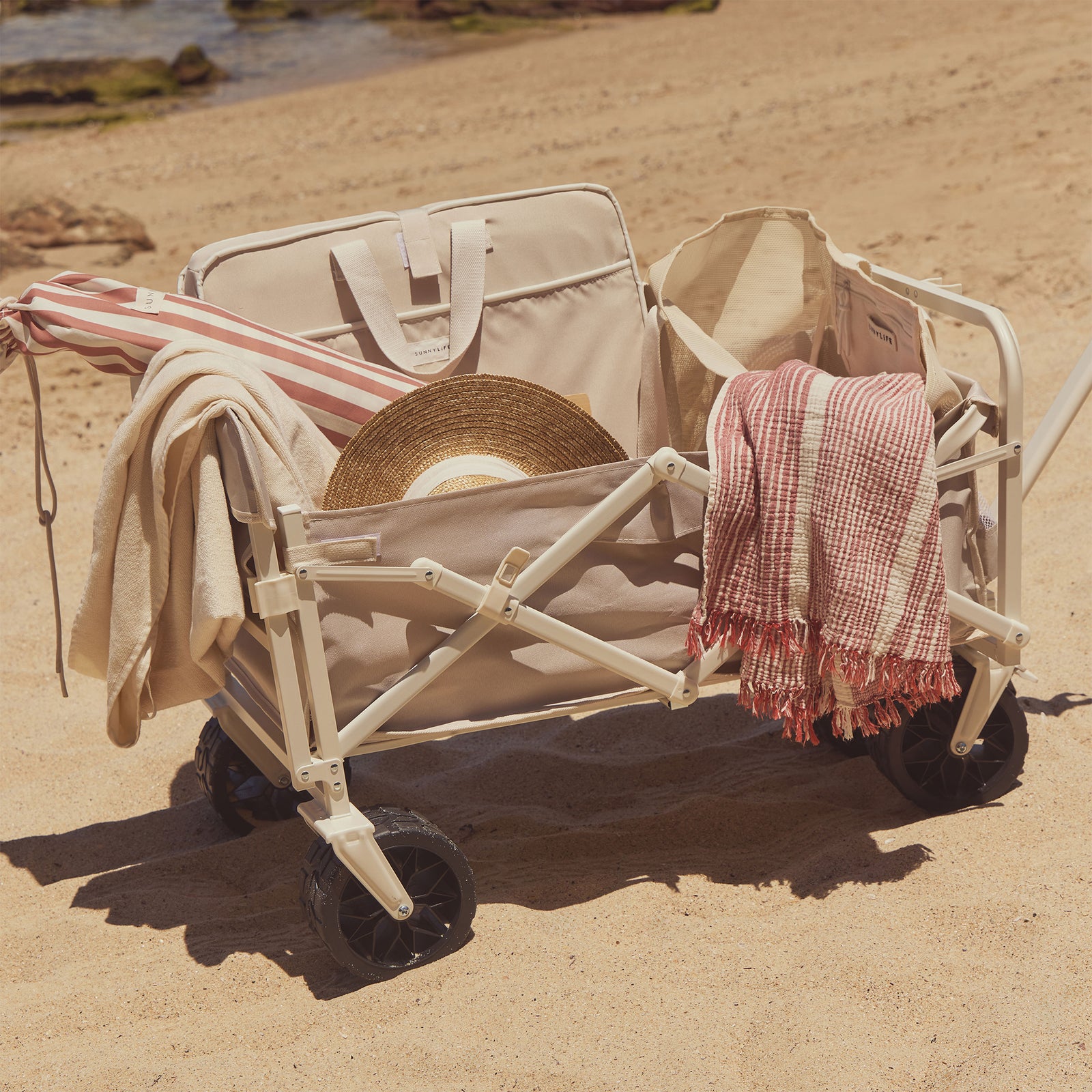 Sunnylife Beach Cart Oyster