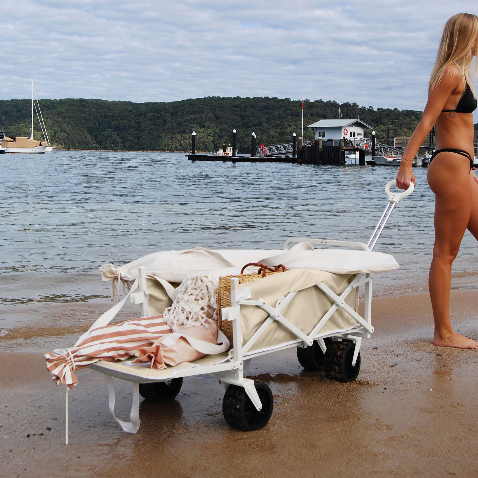 Sunnylife Beach Cart Oyster