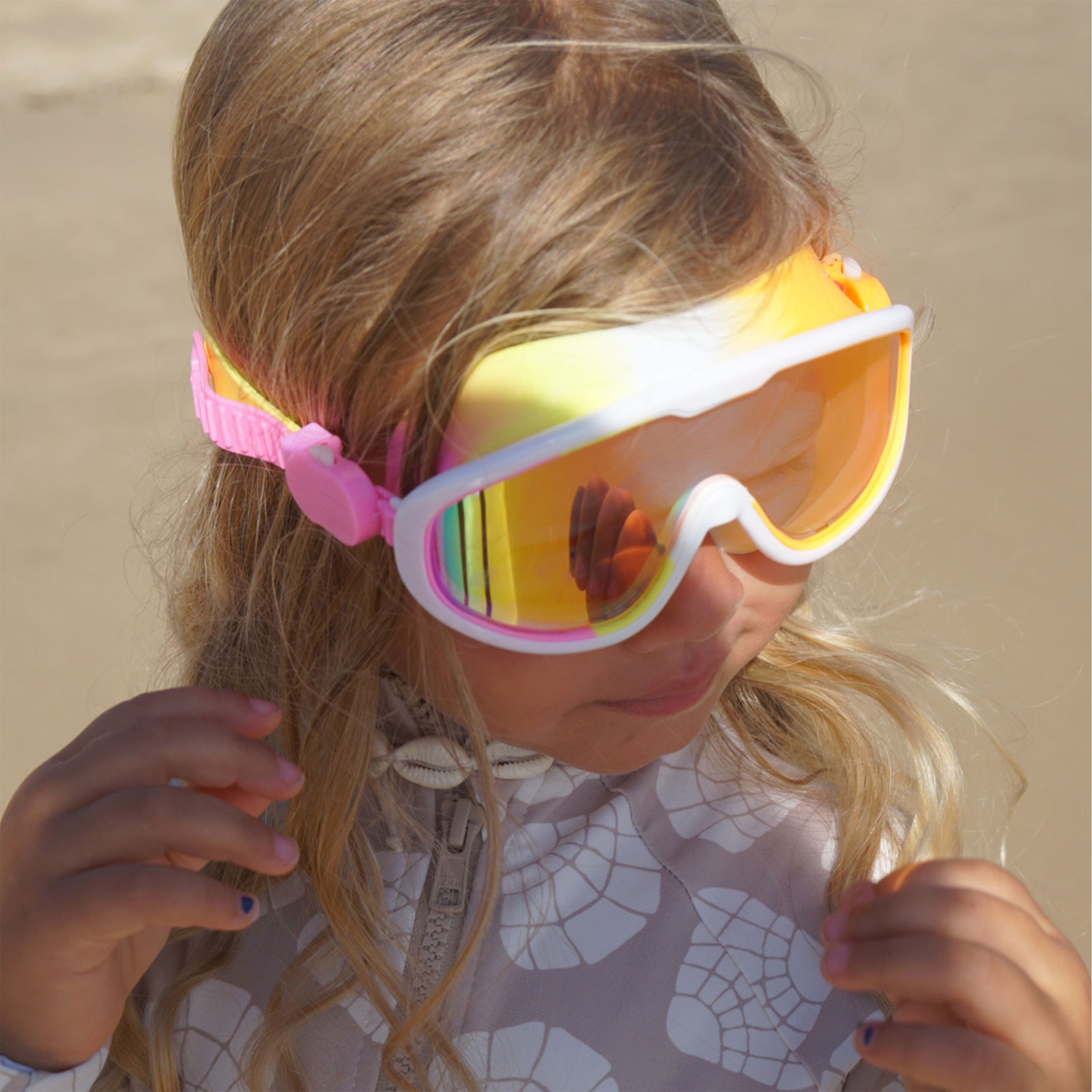 Sunnylife Kids Swim Mask Poppy the Peach Multi