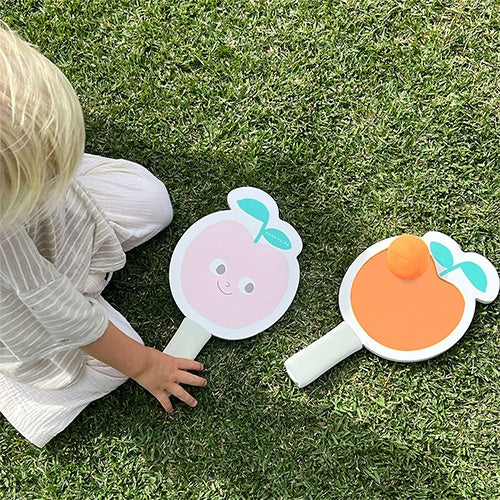 Sunnylife Kids Velcro Beach Bats Poppy the Peach Multi
