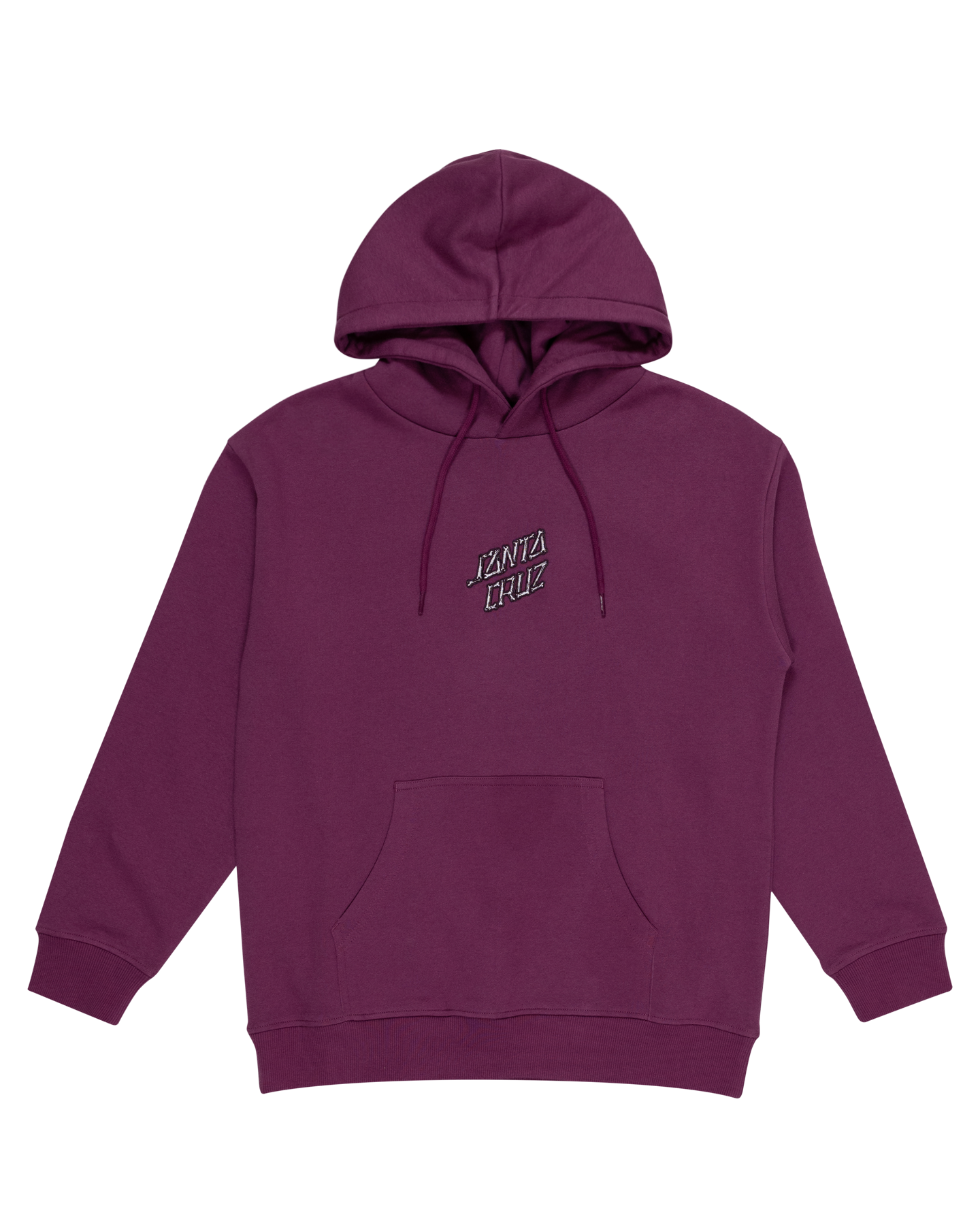 Santa Cruz Brain Dot Centre Hoodie Maroon