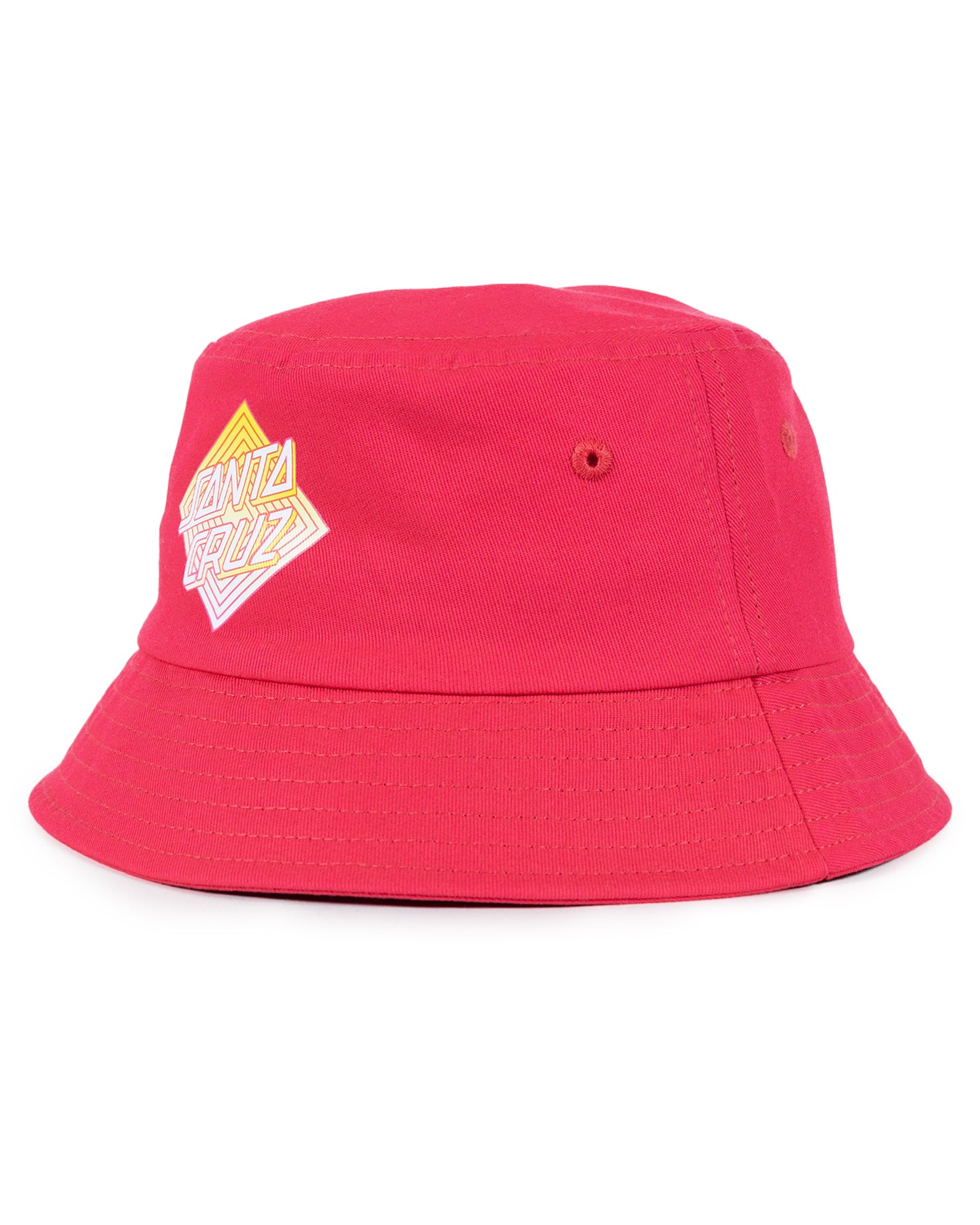 Santa Cruz Solitaire Dot Fade Bucket Hat Pink