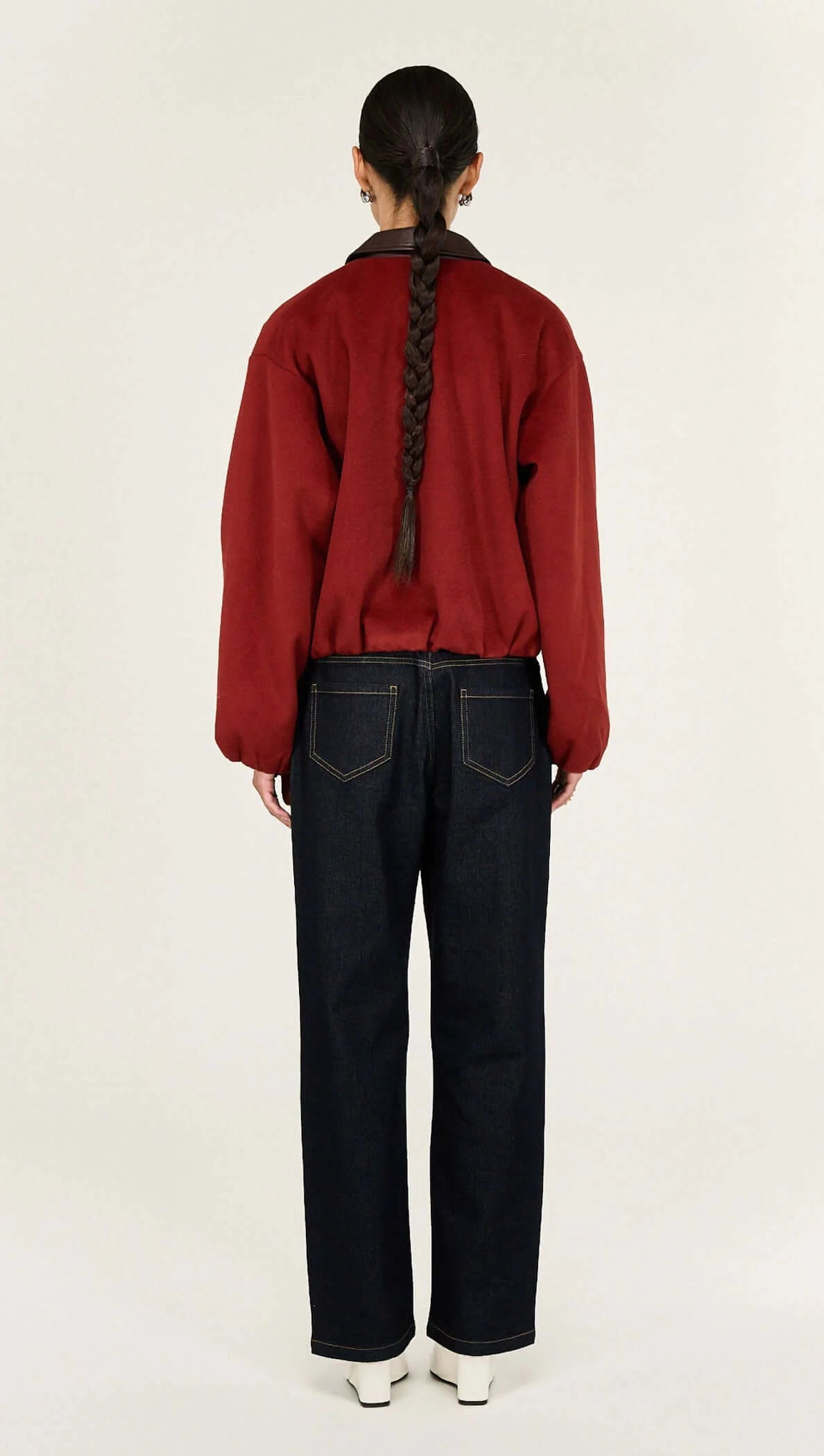 Staple The Label Meava Bomber Jacket Rose