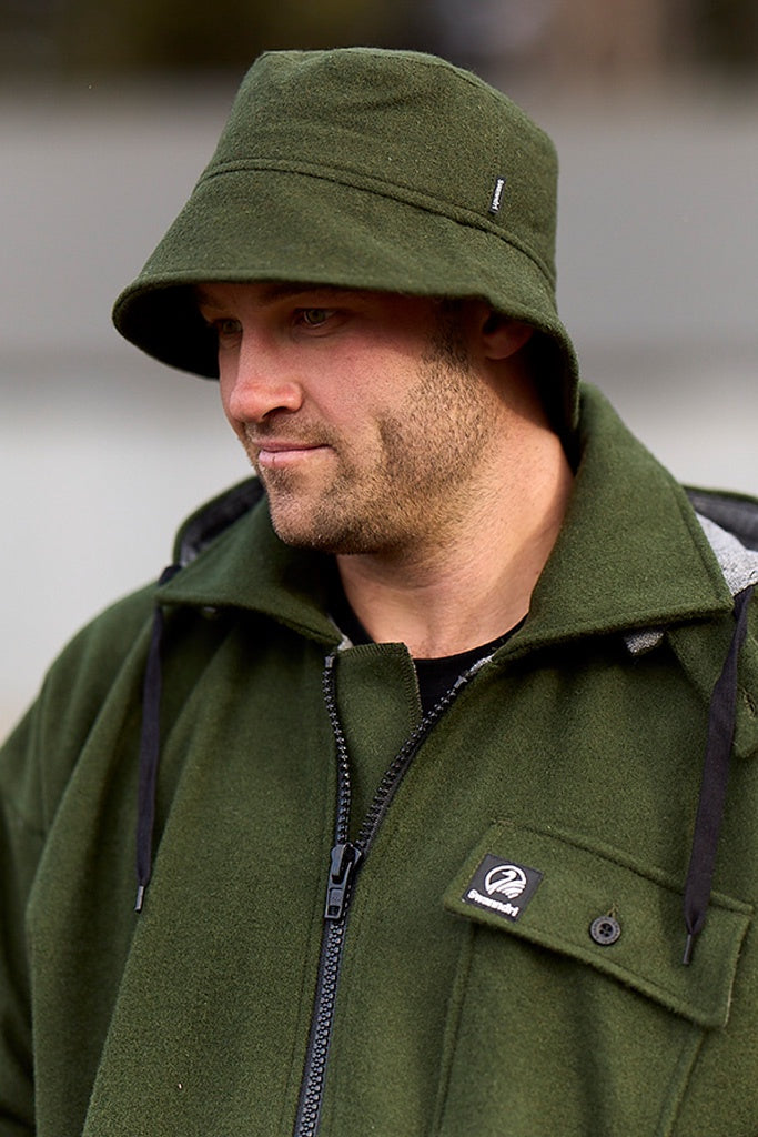 Swanndri Crusher Hat Olive