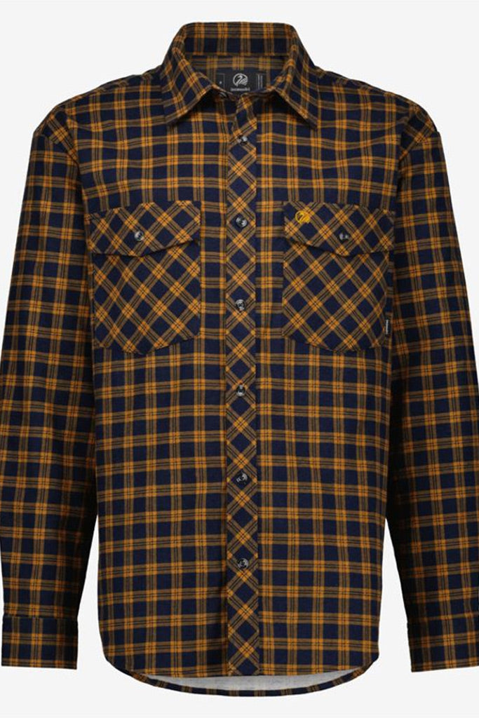 Swanndri Full Button Egmont Twin Pack Red Lattice/Toffee Lattice