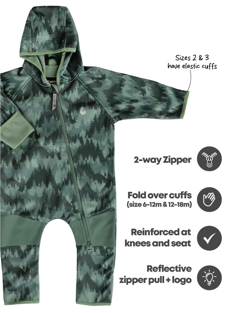 Therm All-Weather Onesie Forest Camo