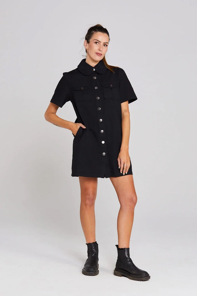 Thing Thing Utility Dress Black