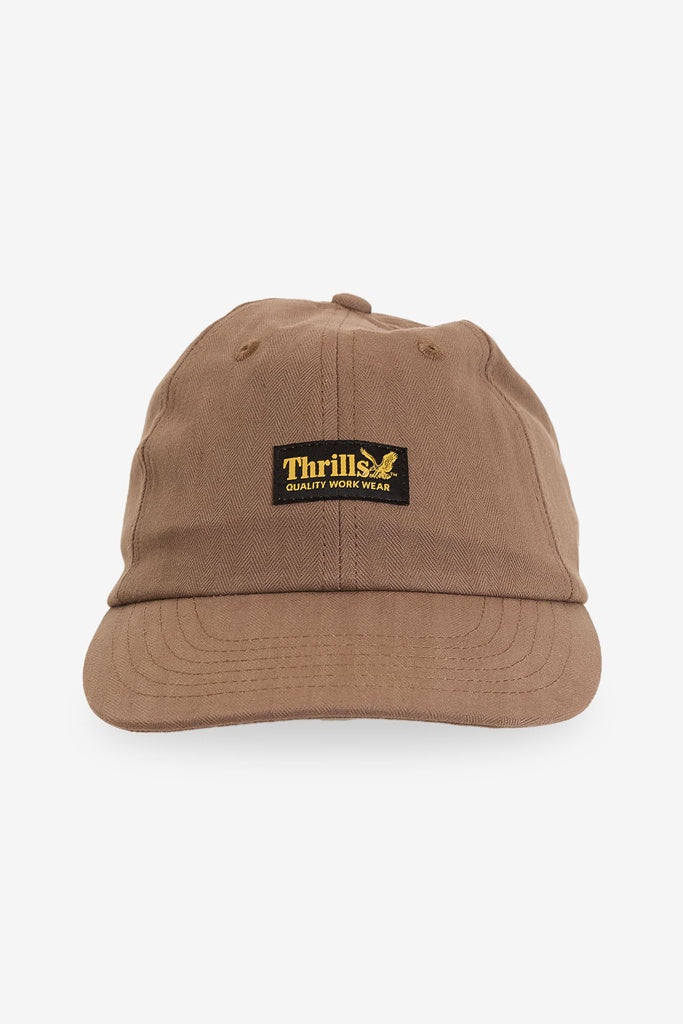Thrills Thrills Union 6 Panel Cap Falcon Herringbone