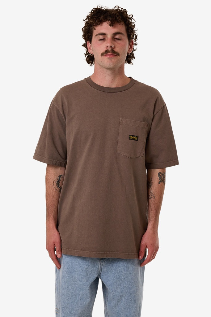 Thrills Thrills Union Oversize Fit Pocket Tee Falcon