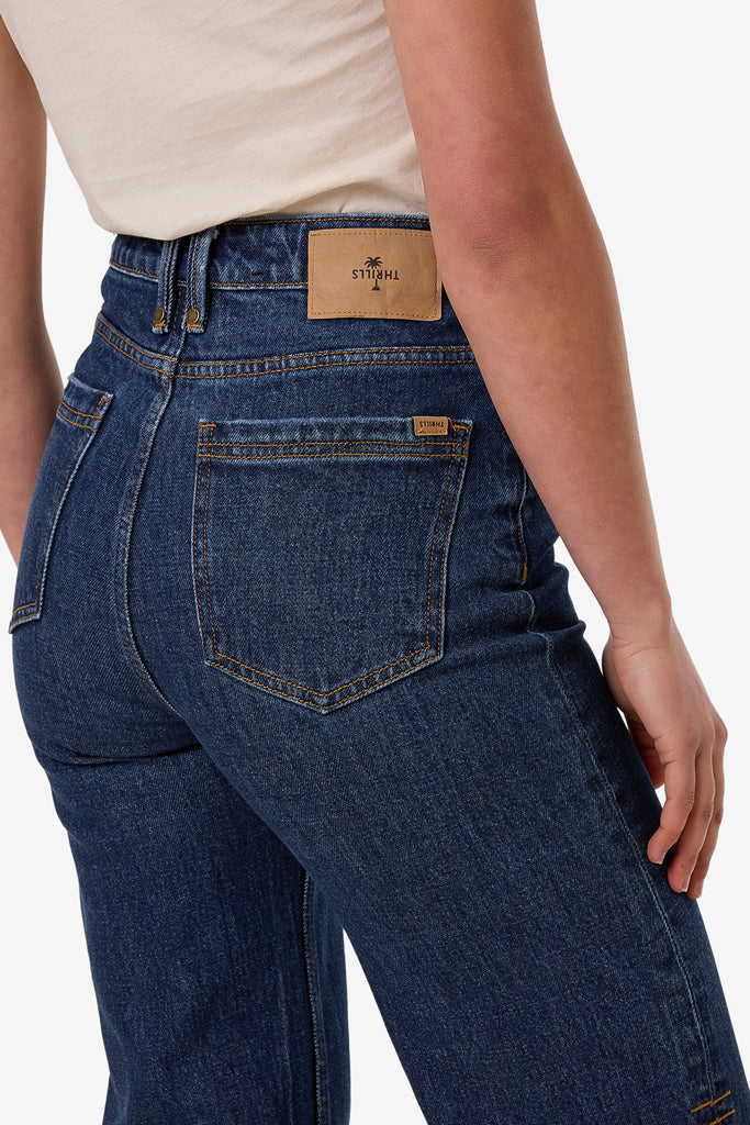 Thrills Cherry Stretch Jean Rinsed Ink