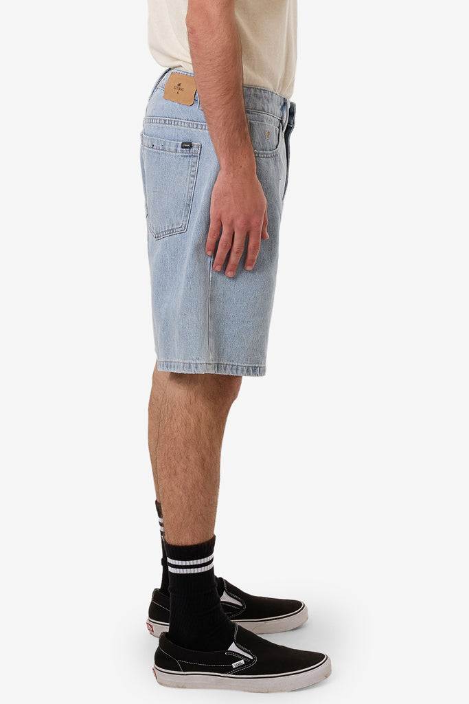 Thrills Slacker Denim Short Ageless Blue