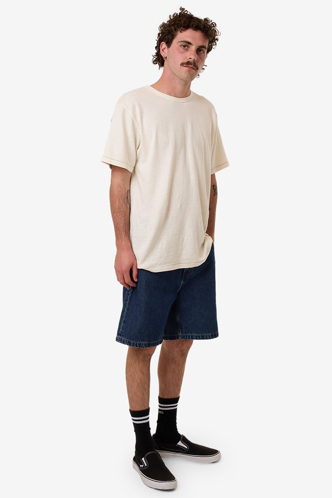 Thrills Slacker Denim Short Rinsed Ink