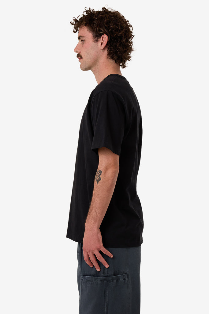 Thrills Thrills Workwear Embro Merch Fit Tee Black