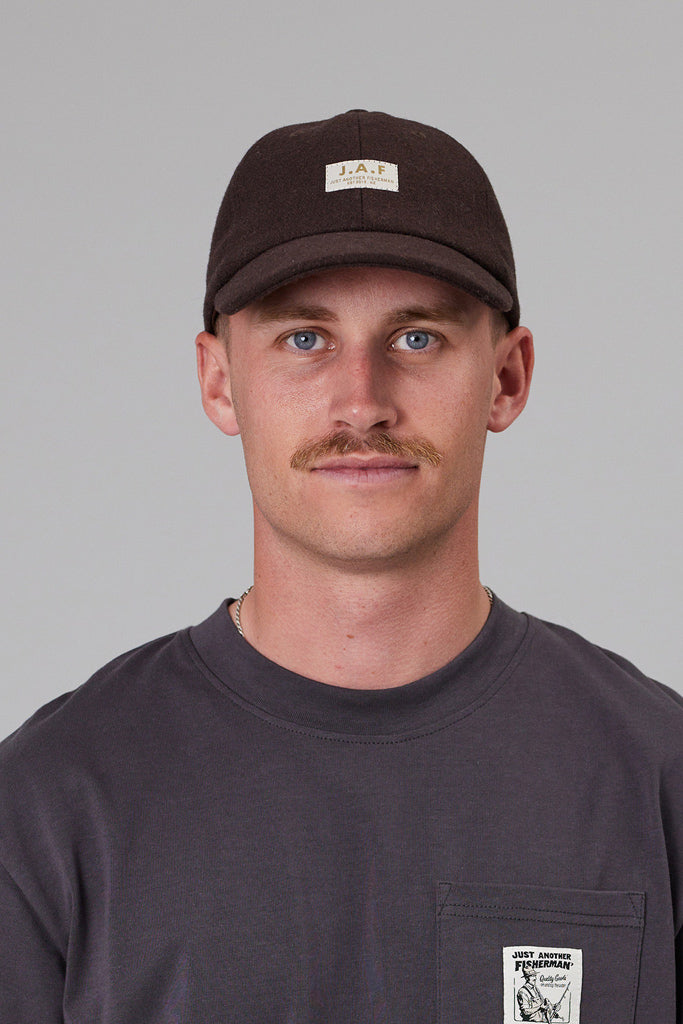 Just Another Fisherman Wool J.A.F Cap Brown