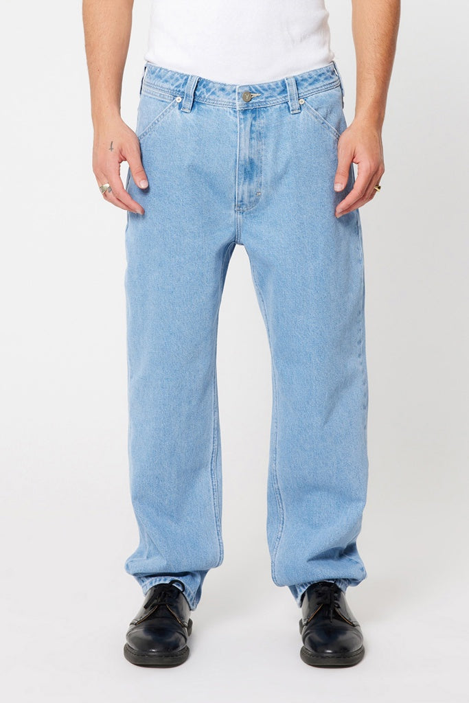 Abrand A4 Taper Derek Bleached Vintage Indigo