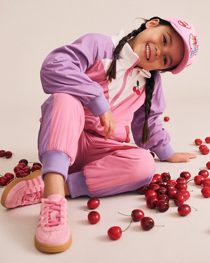 Huxbaby Retro Cherry Spliced Trackpant