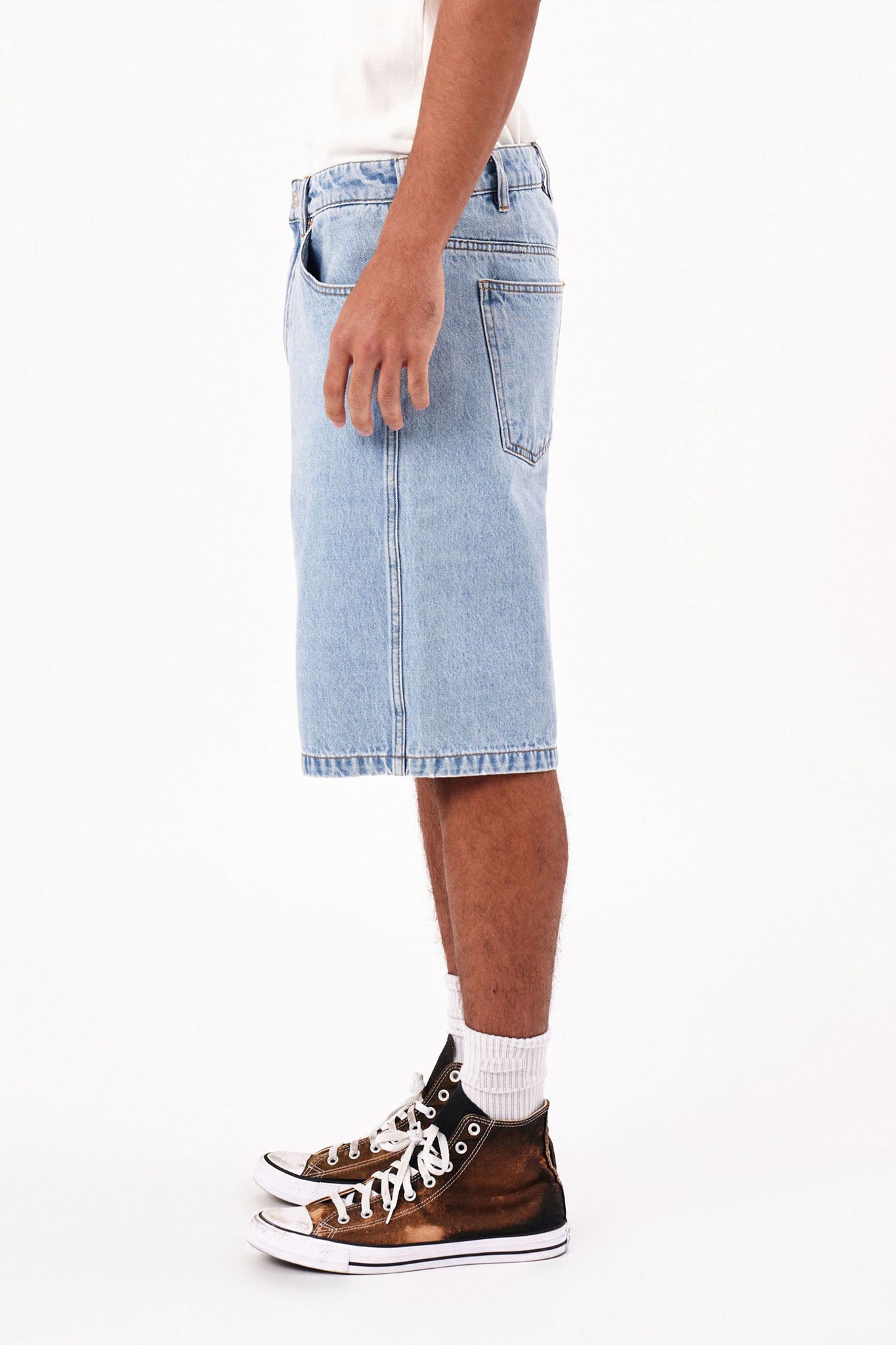 Rollas Big Boss Short Prowler Bleached Vintage Blue