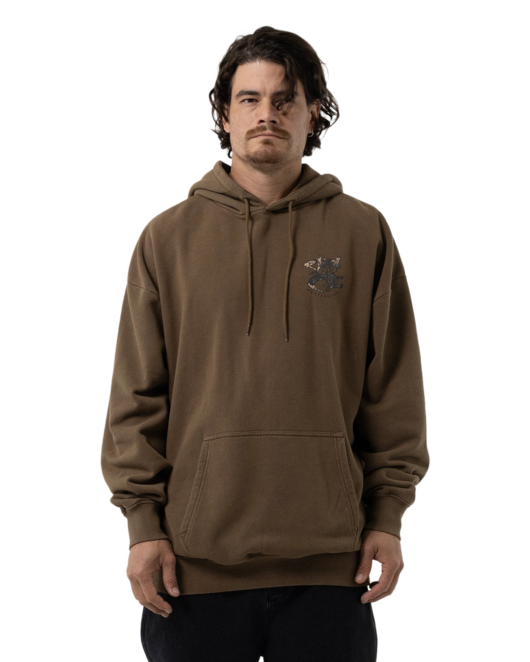 Santa Cruz Pace Deathtrap Oversized Hoodie Army