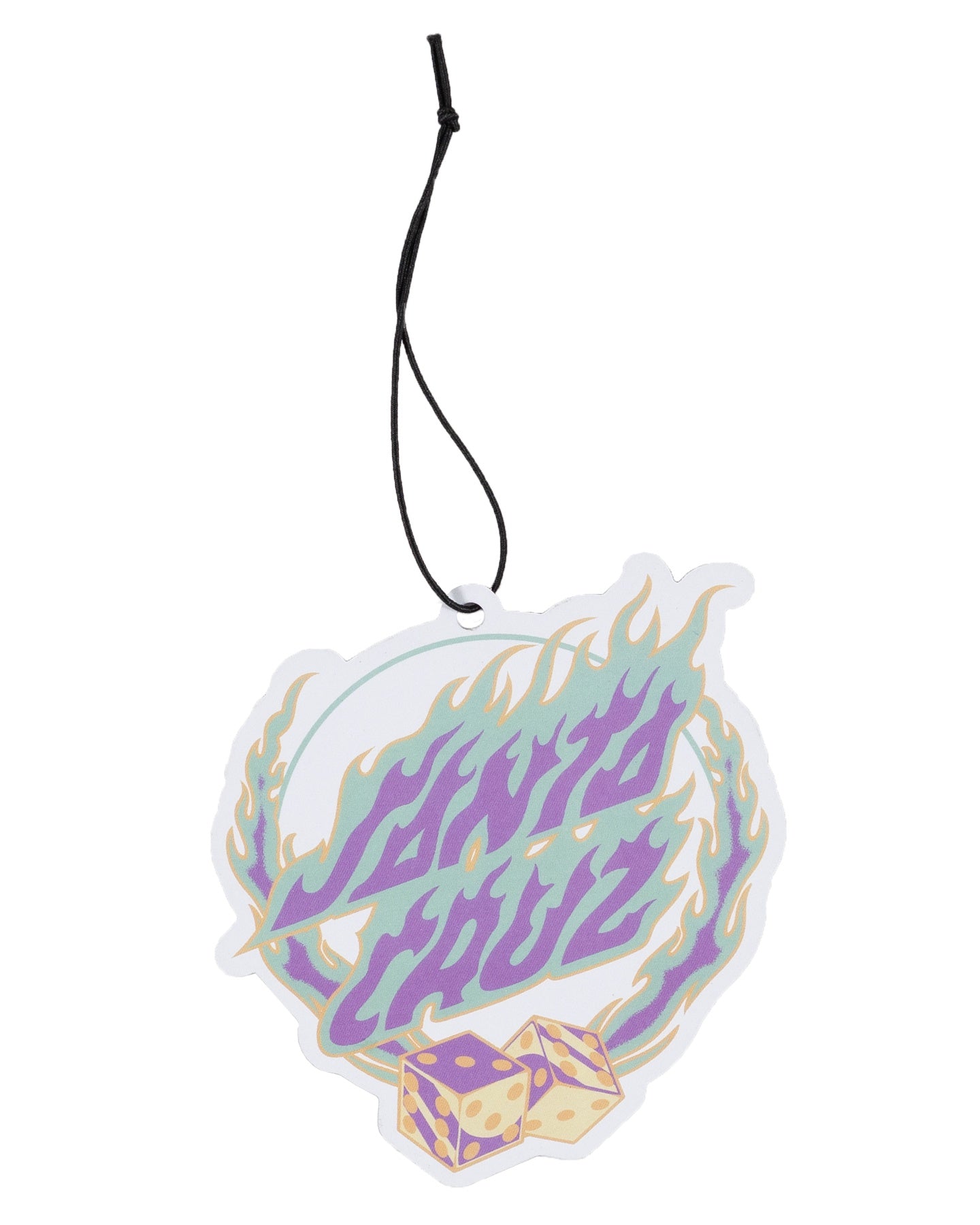 Santa Cruz Dice Flame Dot Air Fresher