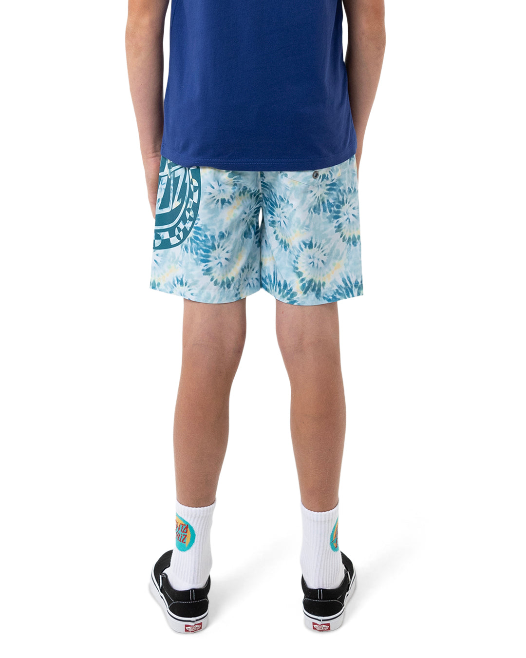 Santa Cruz Youth Malba Crash Dot Mono Boardshort