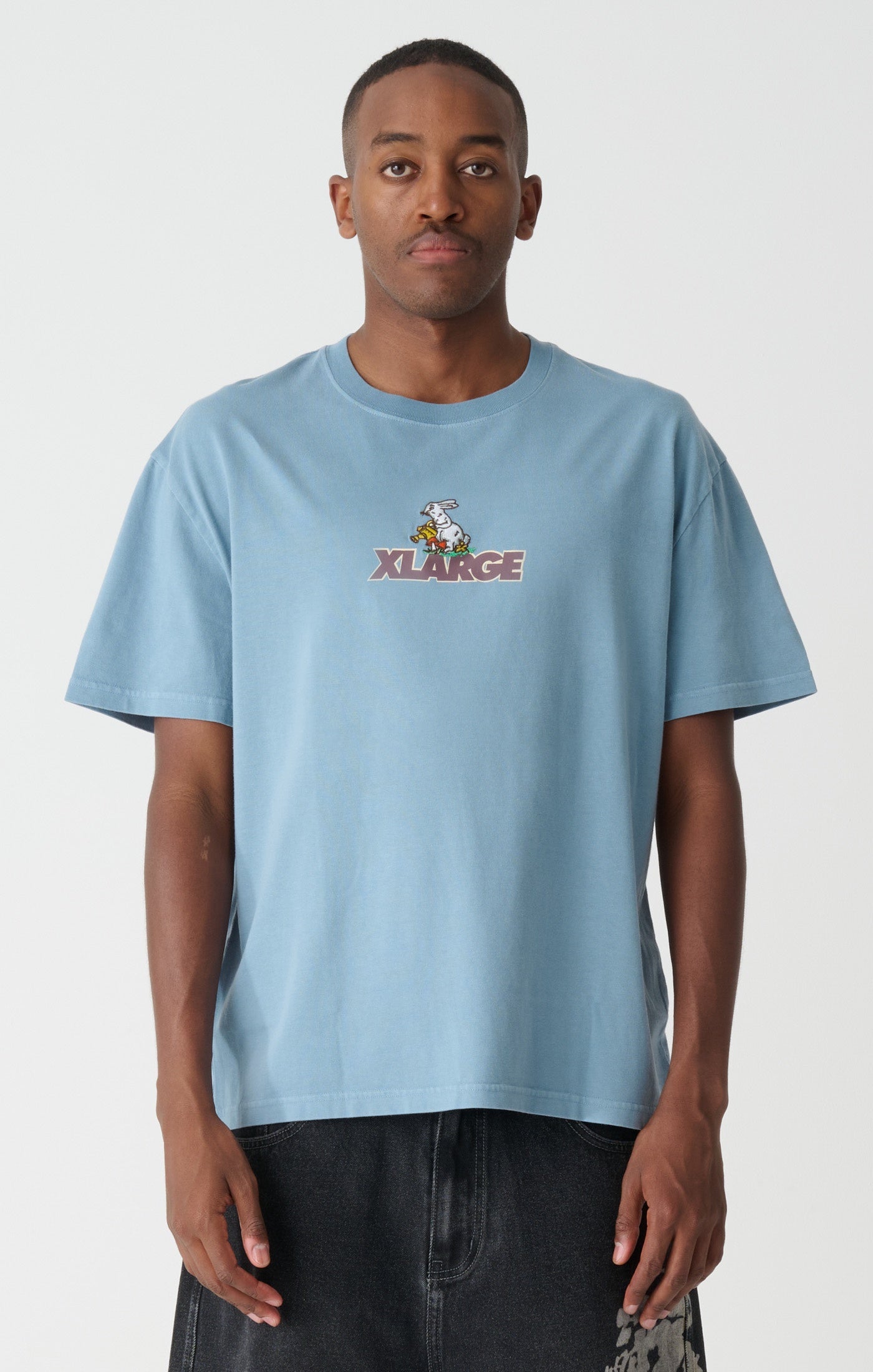 XLARGE Rabbit SS Tee Pigment Cadet Blue
