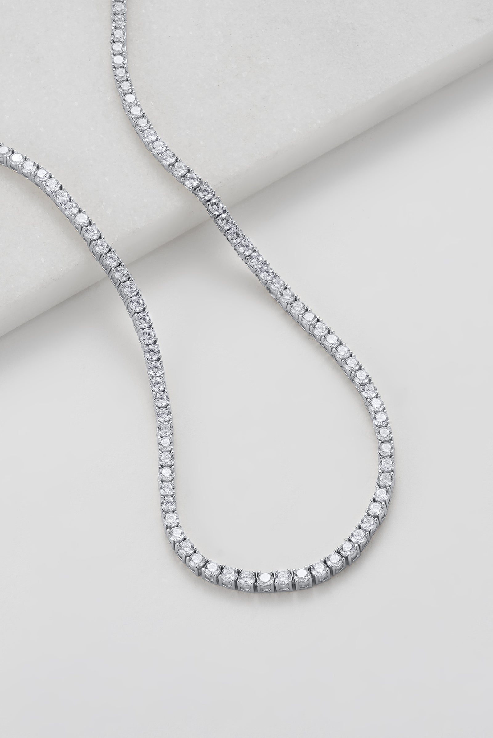 Zafino Dani Tennis Necklace 45cm