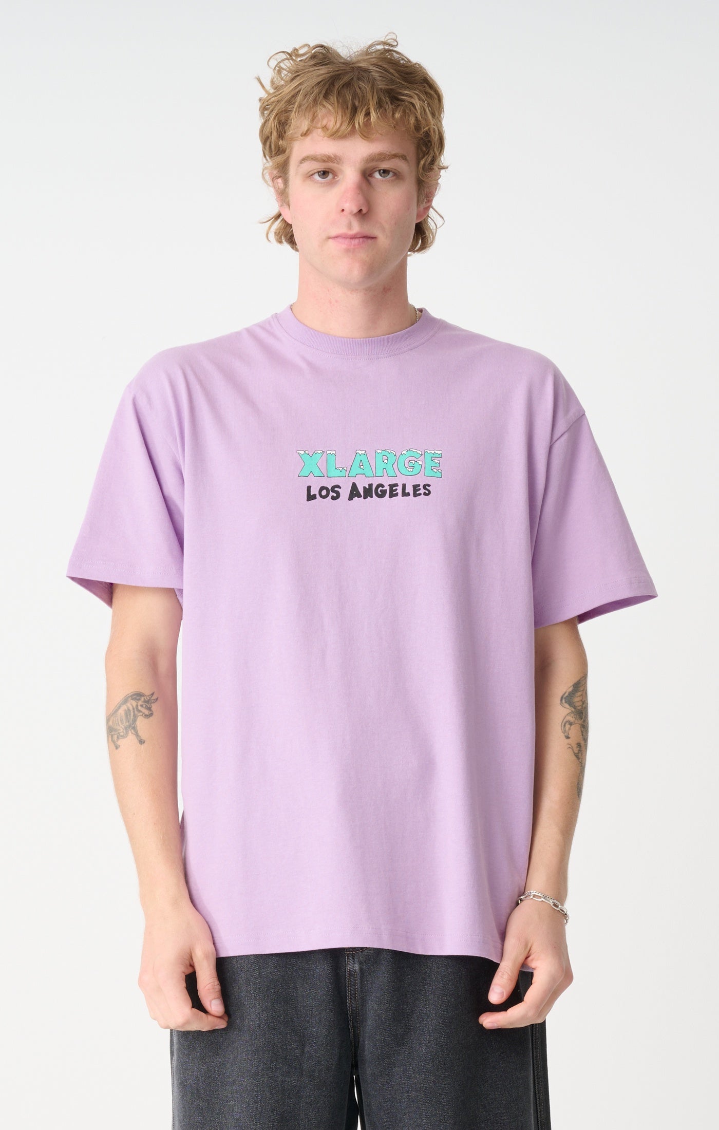 XLARGE Ice Cream SS Tee Light Purple