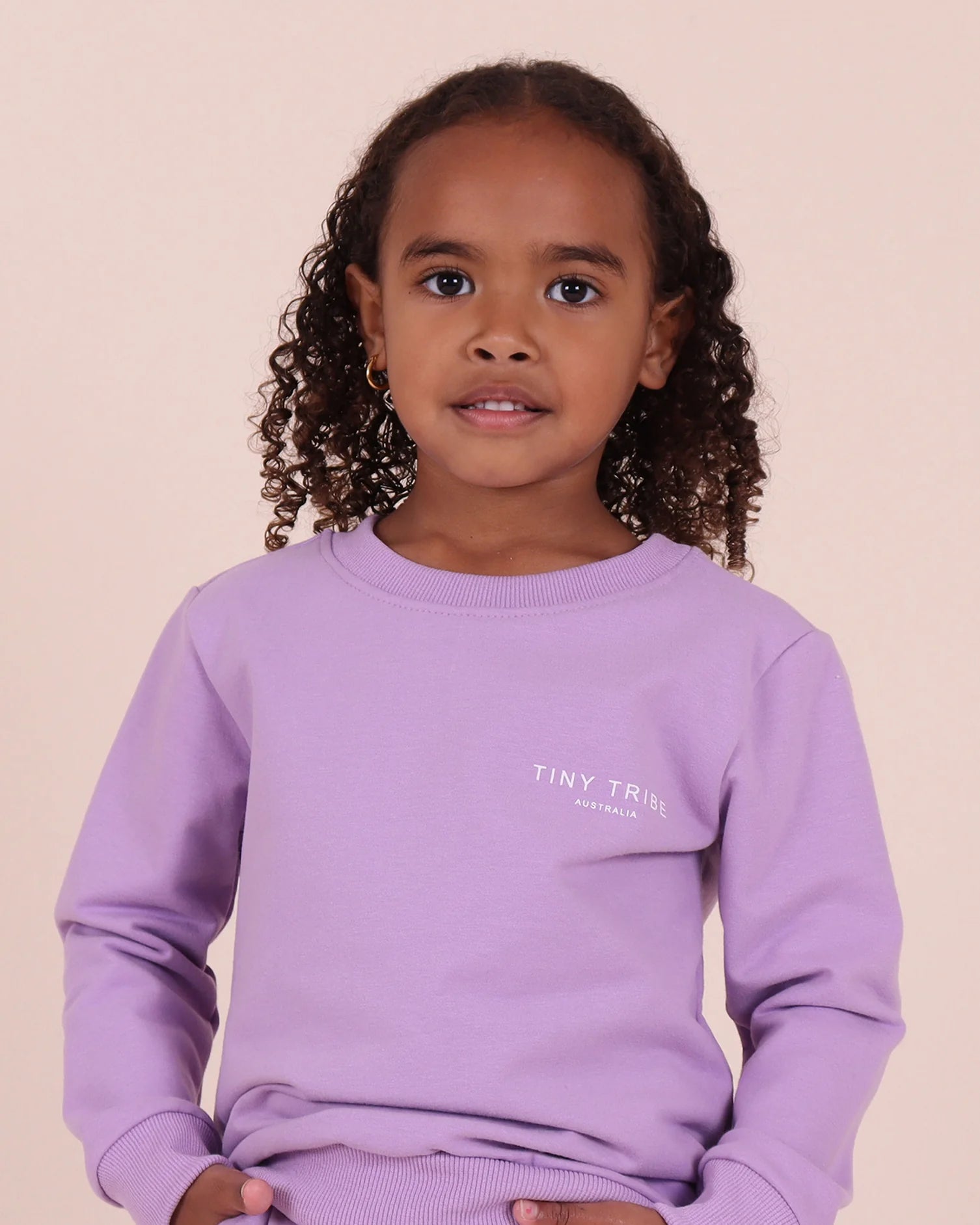 Tiny Tribe Core Sweat Top Lilac