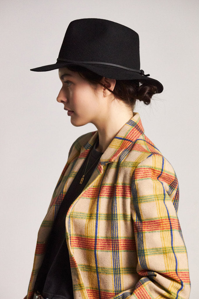 Brixton Wesley Fedora Black