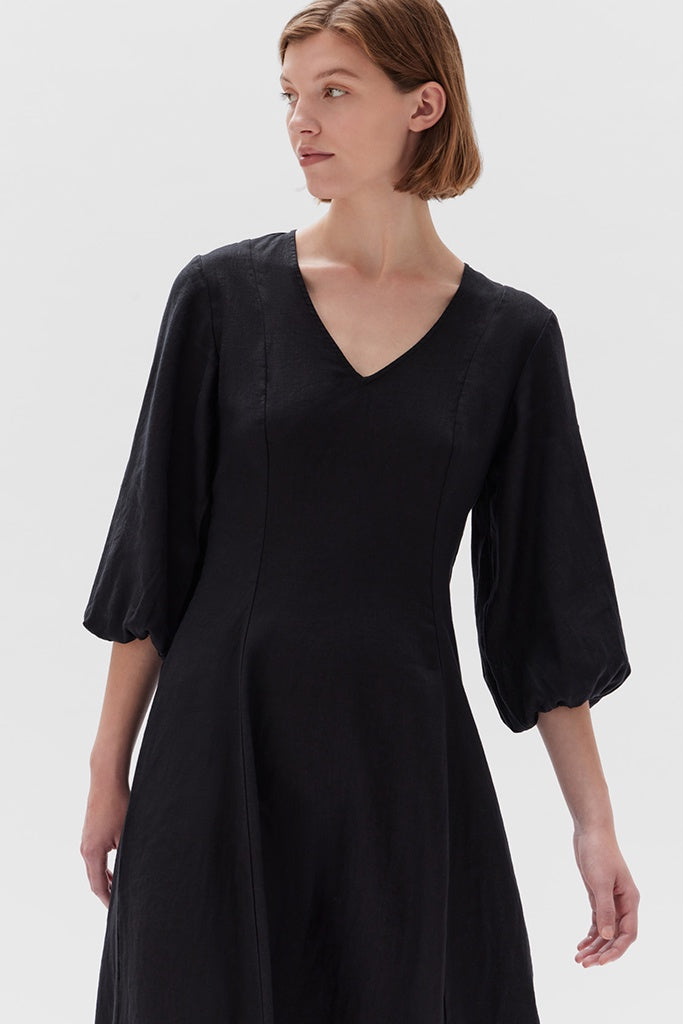 Assembly Colette Long Sleeve Dress Black