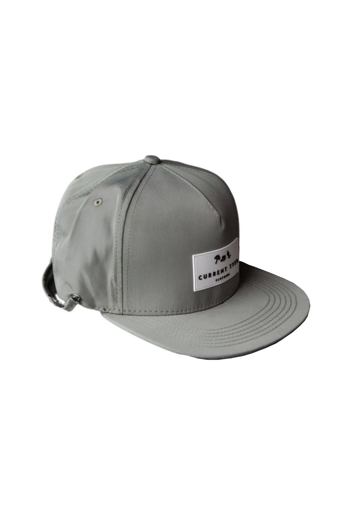 Current Tyed Waterproof Snapback Hat Sage green