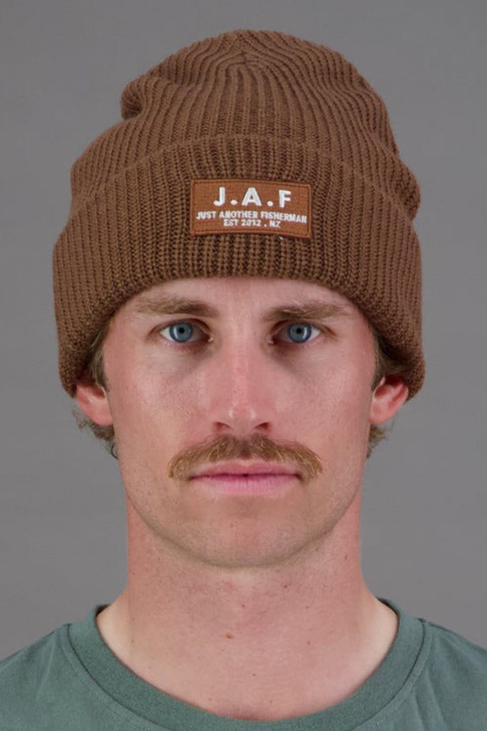 Just Another Fisherman J.A.F Beanie Brown