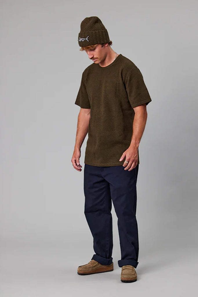 Just Another Fisherman Merino Sea Tee Marsh