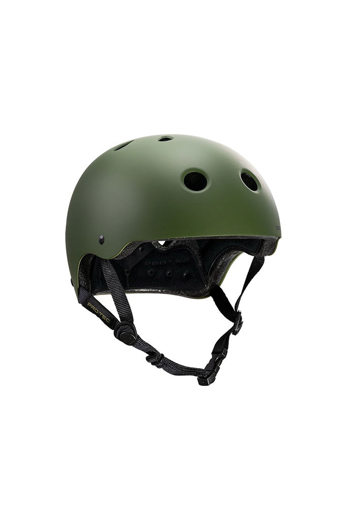 Protec Pro - Classic Cert Matte Olive Helmet