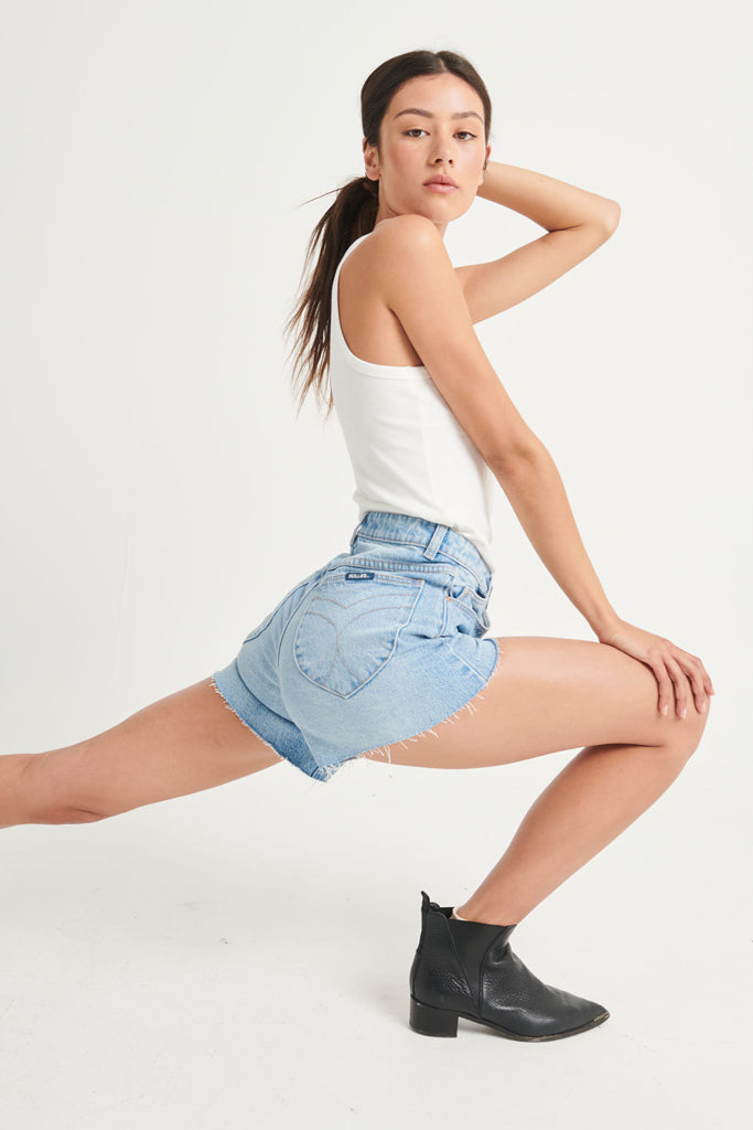 Rollas Original Short Sunshine Blue