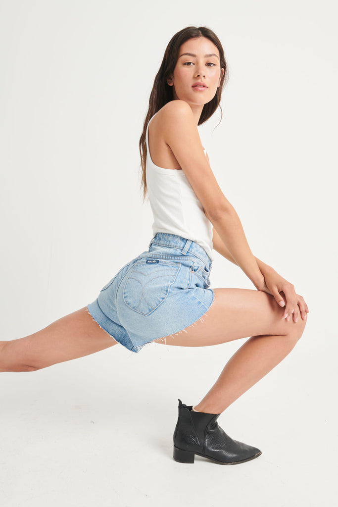 Rollas Original Short Sunshine Blue