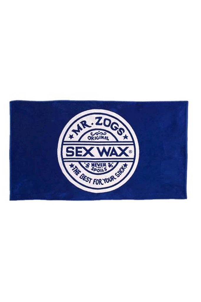 Sexwax Large Beach Towel Navy