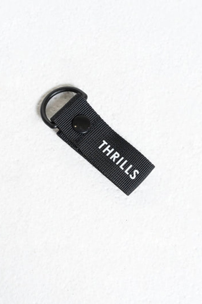 Thrills Thrills Woven Taping Keychain Black