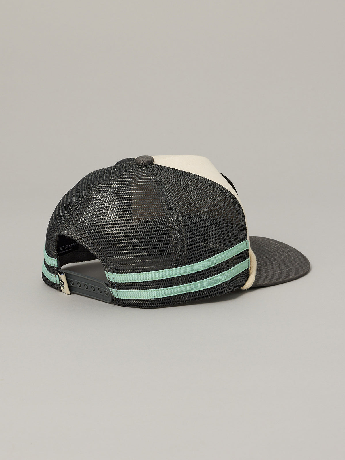 Just Another Fisherman Kahawai Lorry Cap Cream/Charcoal