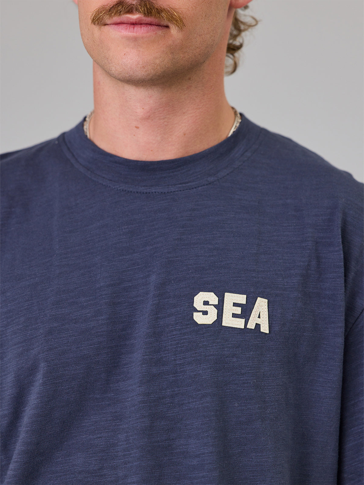 Just Another Fisherman Sea Shore Tee Navy