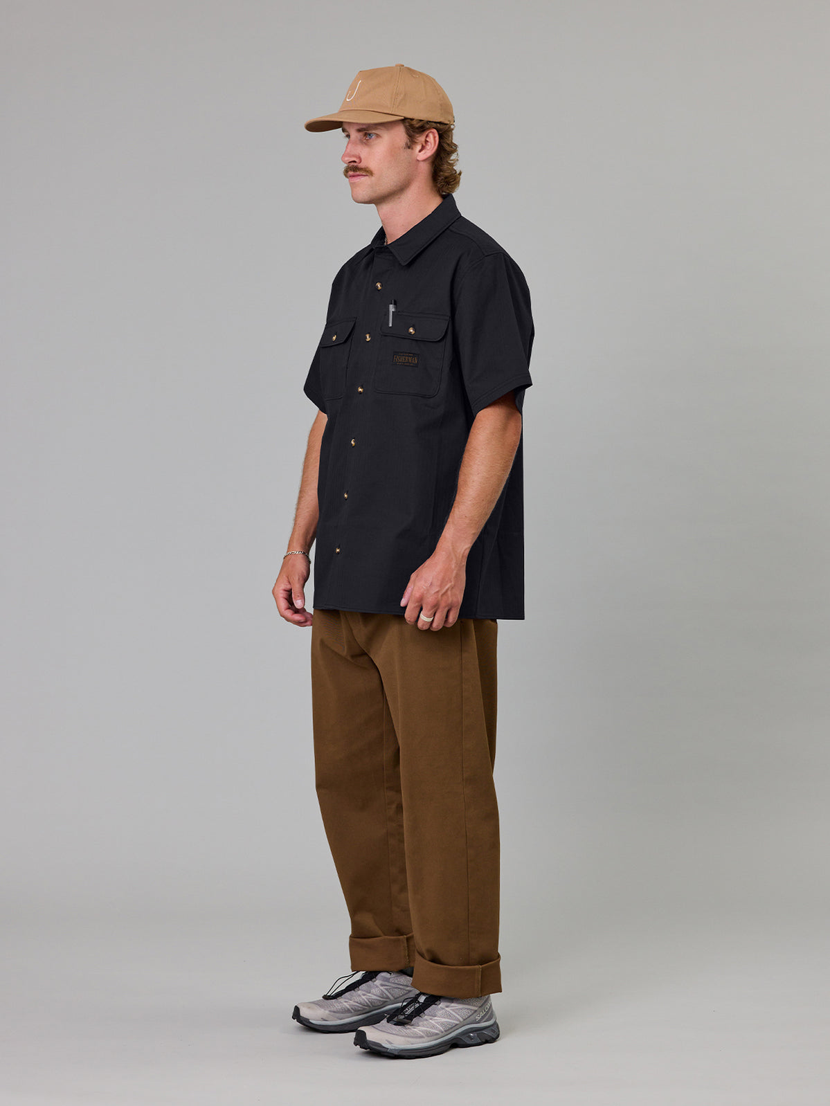 Just Another Fisherman Loyalty S/S Shirt Black
