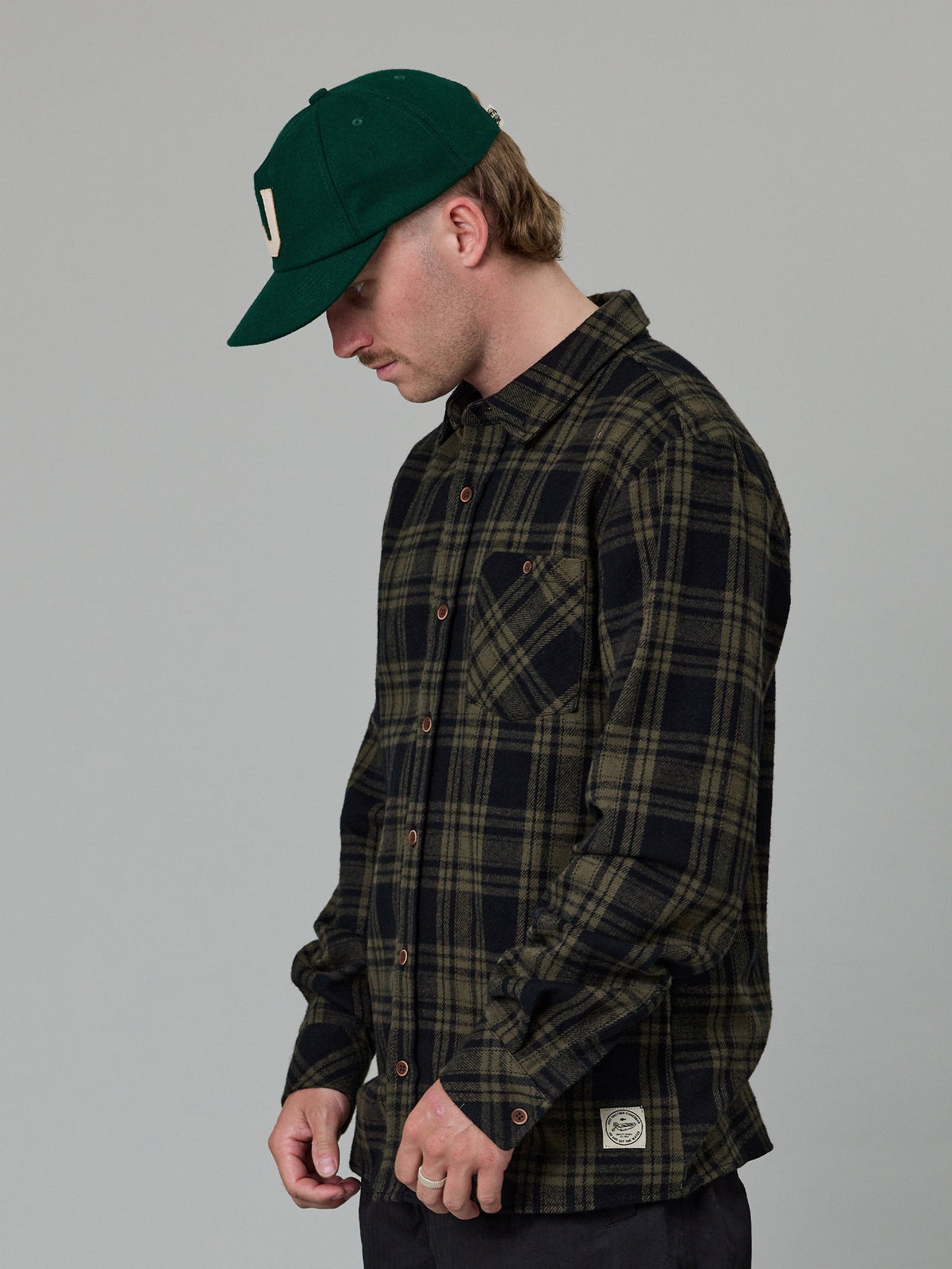 Just Another Fisherman Boatyard Shirt Alpine Check