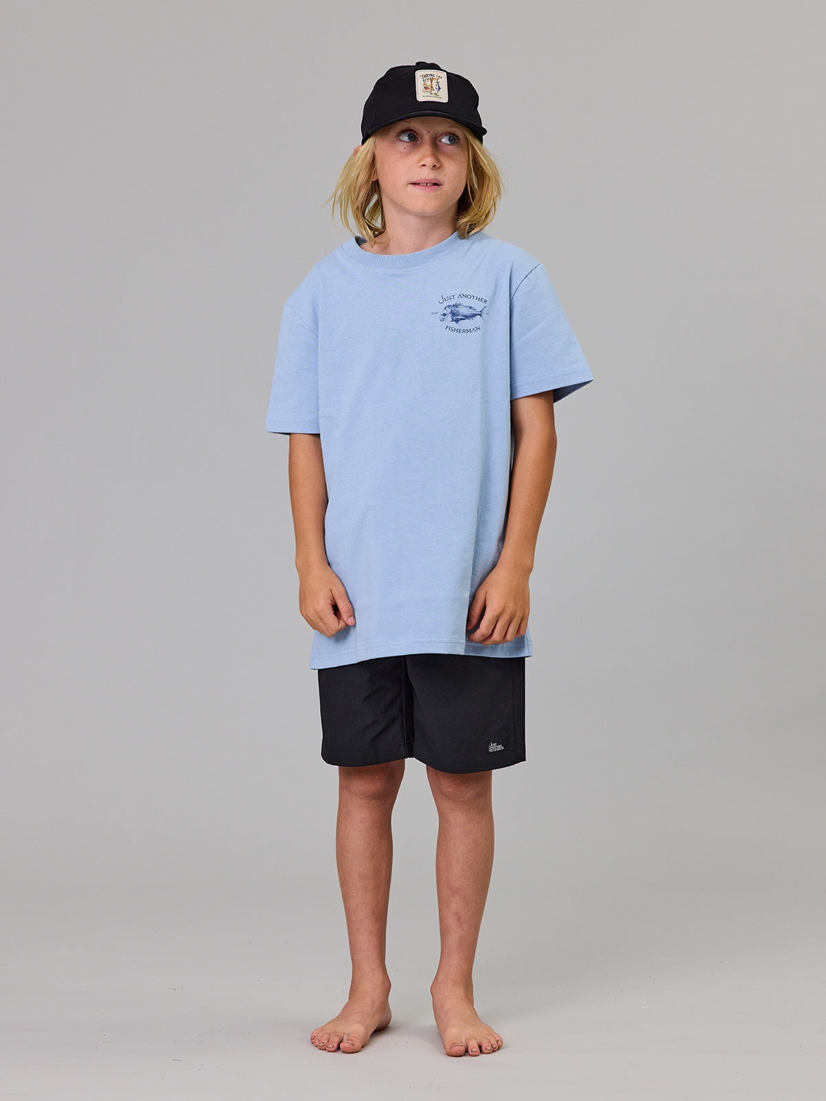 Just Another Fisherman Mini Crewman Short Black