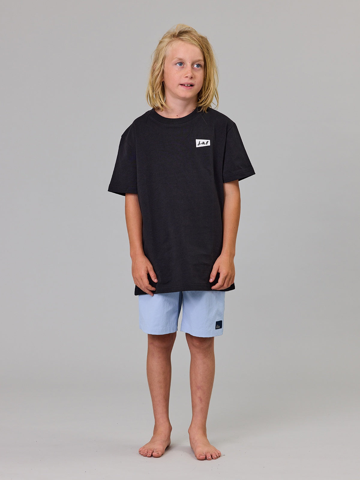 Just Another Fisherman Mini Crewman Short Light Blue