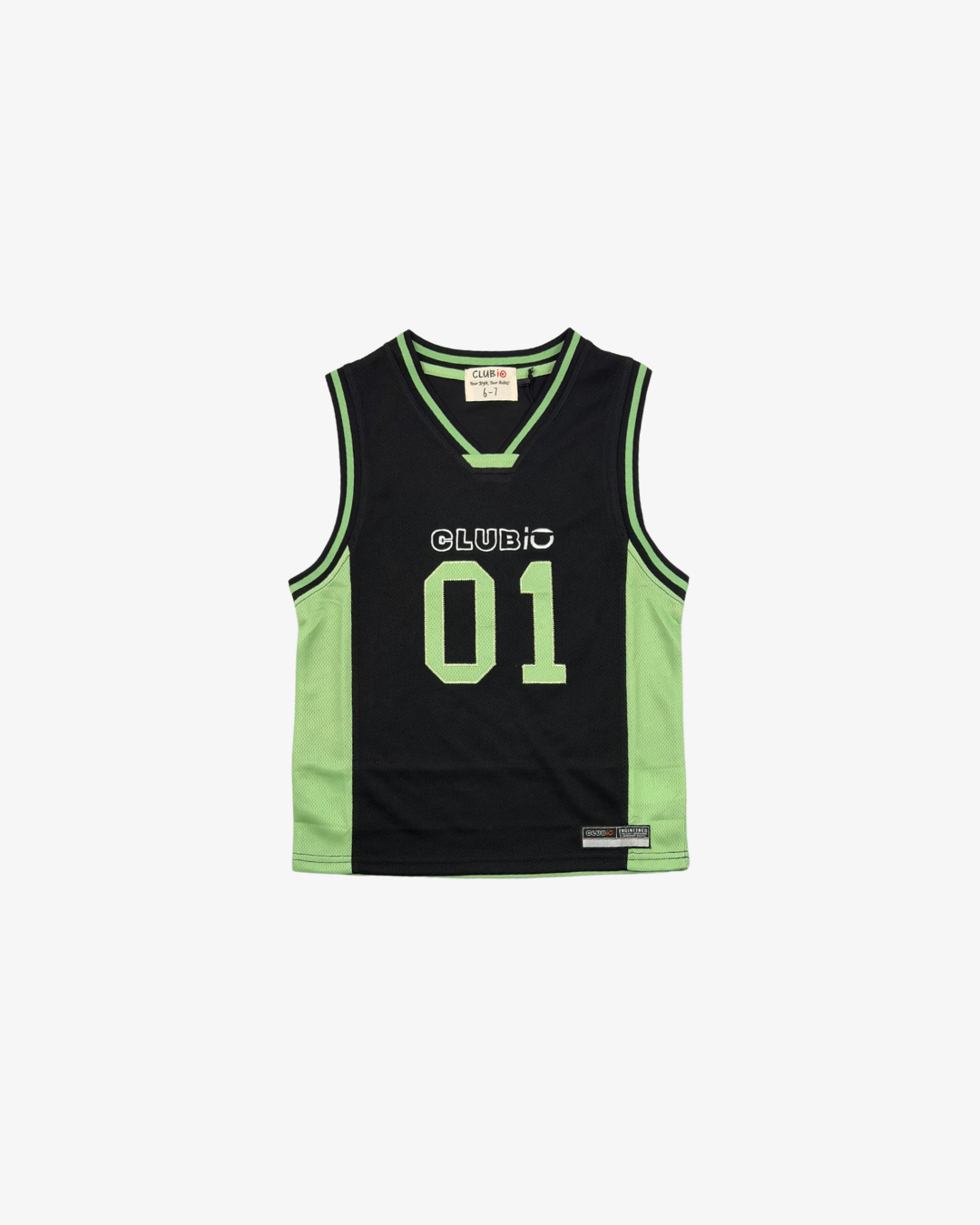 Band of Boys/Clubio Black/Green Slam Dunk Tank