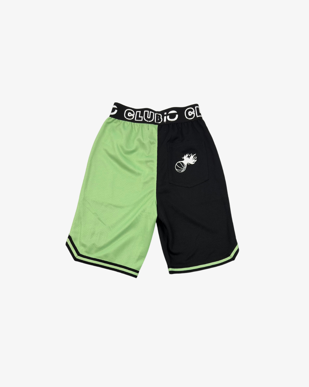 Band of Boys Black/Green Slam Dunk Shorts