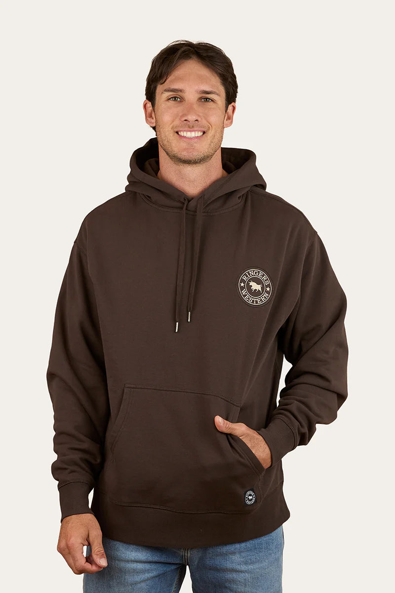 Ringers Western Get Your Truck On Mens Pullover Hoodie Charcoal